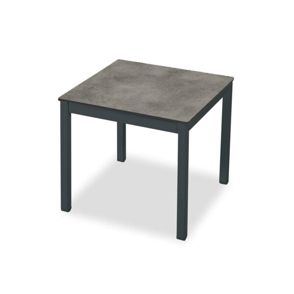 Beistelltisch Sifnos, Aluminium, HPL, anthrazit
